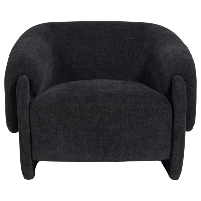 Woood Moru Fauteuil Chenille Denimblauw [FSC]