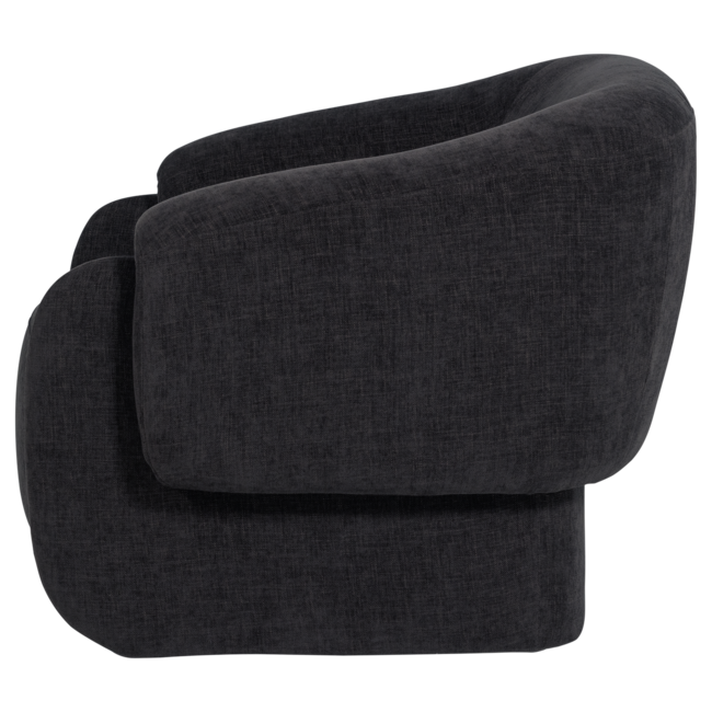 Woood Moru Fauteuil Chenille Denimblauw [FSC]