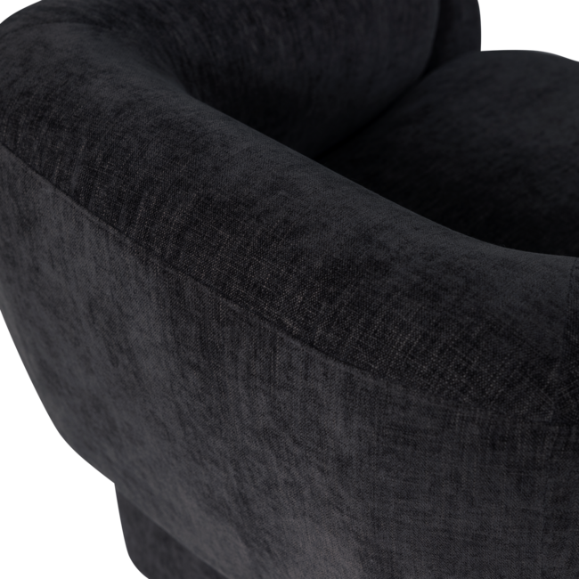 Woood Moru Fauteuil Chenille Denimblauw [FSC]