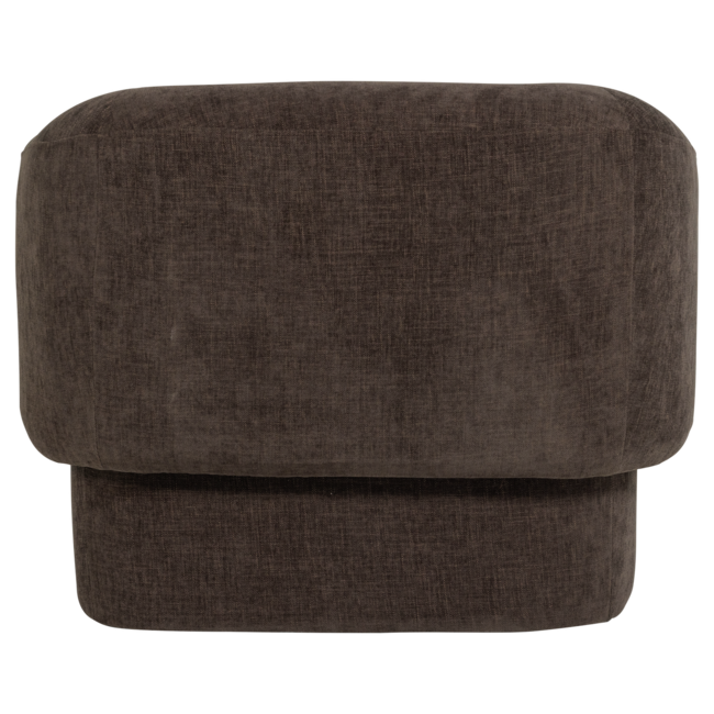 Woood Moru Fauteuil Chenille Donkerbruin [FSC]