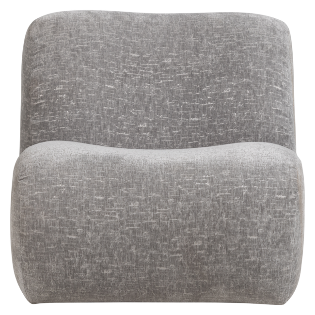 Woood Nomu Fauteuil Craquele Velvet Lichtblauw [FSC]