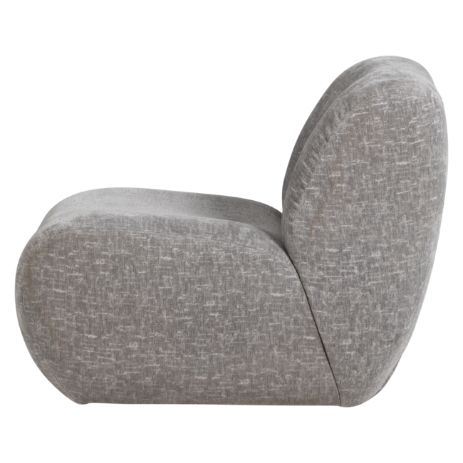 Woood Nomu Fauteuil Craquele Velvet Lichtblauw [FSC]