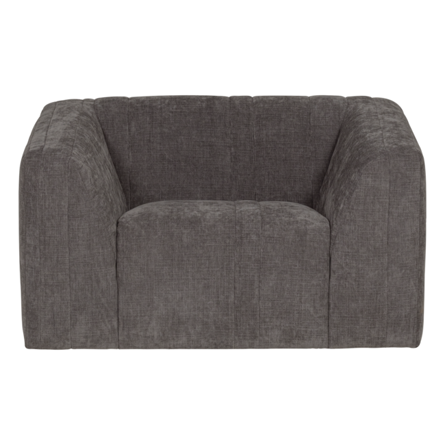 Woood Omaire Fauteuil Chenille Grijs [FSC]