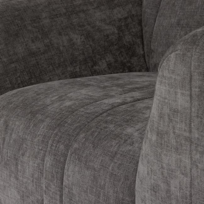 Woood Omaire Fauteuil Chenille Grijs [FSC]