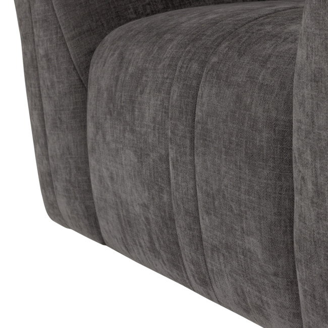 Woood Omaire Fauteuil Chenille Grijs [FSC]