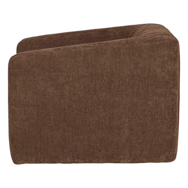 Woood Omaire Fauteuil Chenille Lichtbruin [FSC]