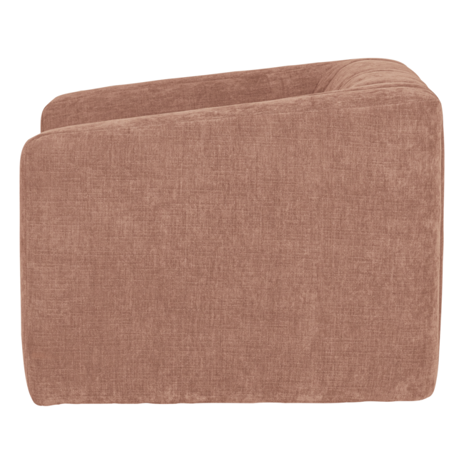 Woood Omaire Fauteuil Chenille Lichtroze [FSC]