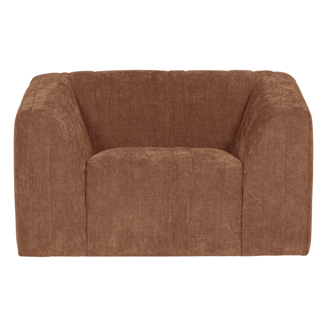 Woood Omaire Fauteuil Chenille Roestbruin [FSC]
