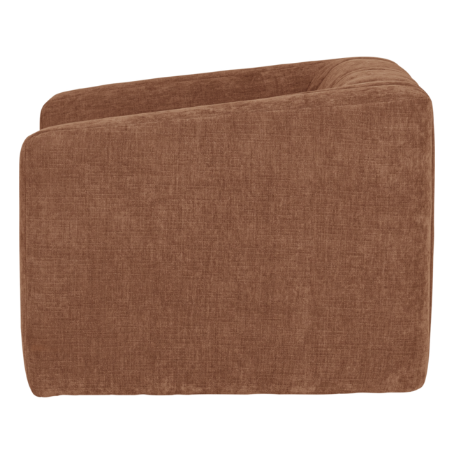 Woood Omaire Fauteuil Chenille Roestbruin [FSC]