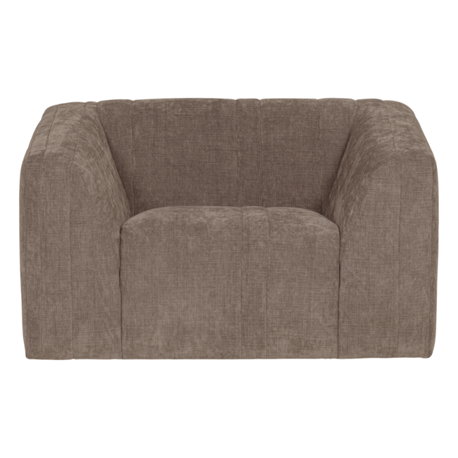 Woood Omaire Fauteuil Chenille Taupe [FSC]