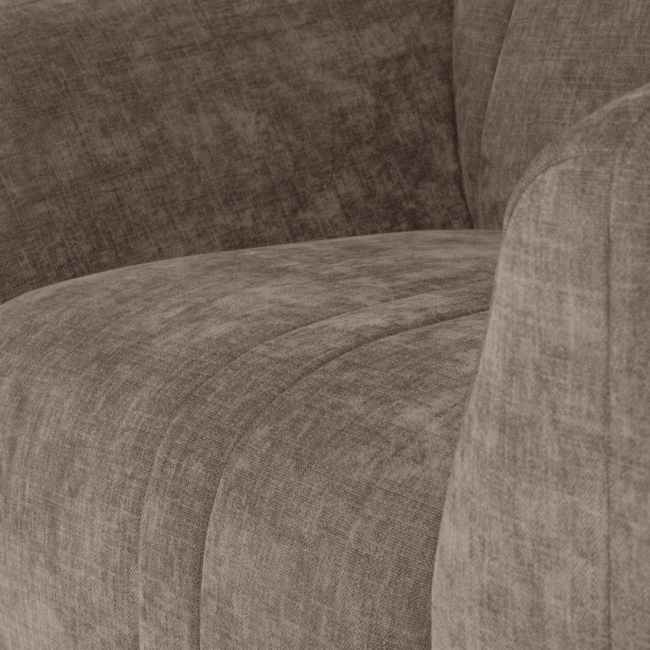 Woood Omaire Fauteuil Chenille Taupe [FSC]