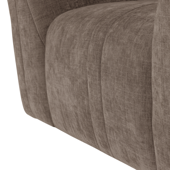 Woood Omaire Fauteuil Chenille Taupe [FSC]