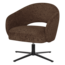 Woood Pico Draaifauteuil Velvet Structuur Bruin [FSC]