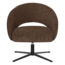 Woood Pico Draaifauteuil Velvet Structuur Bruin [FSC]