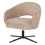 Woood Pico Draaifauteuil Velvet Structuur Zand [FSC]