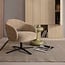 Woood Pico Draaifauteuil Velvet Structuur Zand [FSC]
