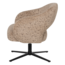 Woood Pico Draaifauteuil Velvet Structuur Zand [FSC]