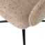 Woood Pico Draaifauteuil Velvet Structuur Zand [FSC]