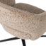 Woood Pico Draaifauteuil Velvet Structuur Zand [FSC]