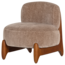 Woood Runi Fauteuil Hout/Velvet Zand [FSC]