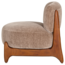 Woood Runi Fauteuil Hout/Velvet Zand [FSC]