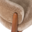 Woood Runi Fauteuil Hout/Velvet Zand [FSC]