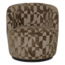 Woood Serra Draaifauteuil Grafisch Patroon Olijfgroen [FSC]