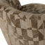 Woood Serra Draaifauteuil Grafisch Patroon Olijfgroen [FSC]