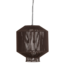 Woood Juro Hanglamp Metaal/Touw Donkerbruin