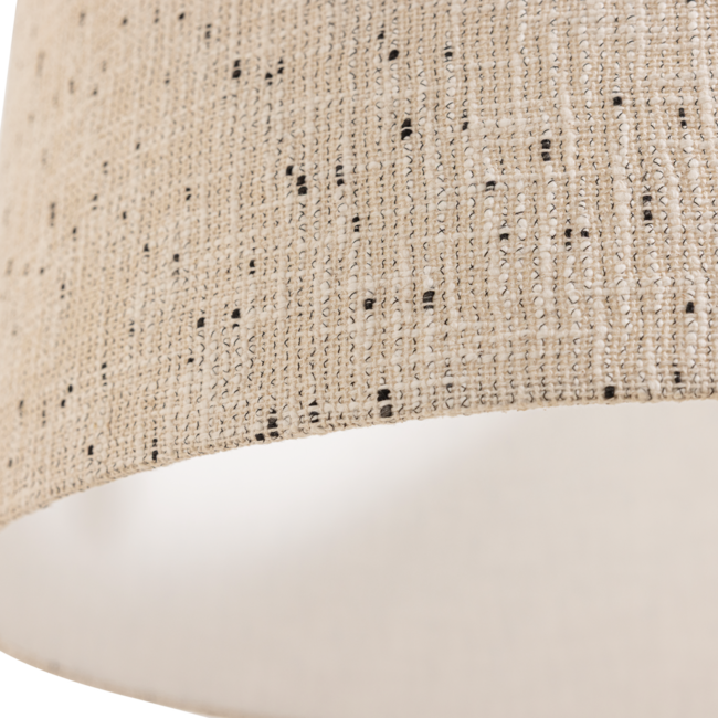 Woood Loft Hanglamp Metaal/Boucle Naturel Met Stippen