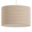 Woood Loft Hanglamp Metaal/Boucle Naturel Met Strepen