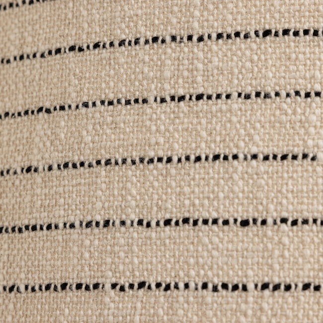 Woood Loft Hanglamp Metaal/Boucle Naturel Met Strepen