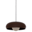 Woood Tivo Hanglamp Rond Metaal Hoogglans Bruin