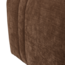 Woood Omaire Hocker Chenille Lichtbruin [FSC]