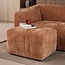 Woood Omaire Hocker Chenille Lichtroze [FSC]