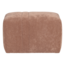 Woood Omaire Hocker Chenille Lichtroze [FSC]