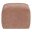 Woood Omaire Hocker Chenille Lichtroze [FSC]