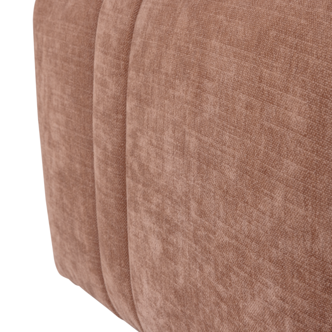 Woood Omaire Hocker Chenille Lichtroze [FSC]