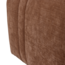 Woood Omaire Hocker Chenille Roestbruin [FSC]