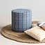 Woood Lira Kussens Blauw/Oranje - Set Van 4
