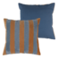 Woood Lira Kussens Blauw/Oranje - Set Van 4