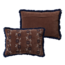 Woood Niva Kussens Bruin/Blauw - Set Van 4