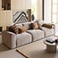 Woood Rela Kussens Bruin/Ecru - Set Van 4