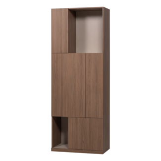 Woood Build Opbergkast 80 Cm Eiken Decor Bruin [FSC]