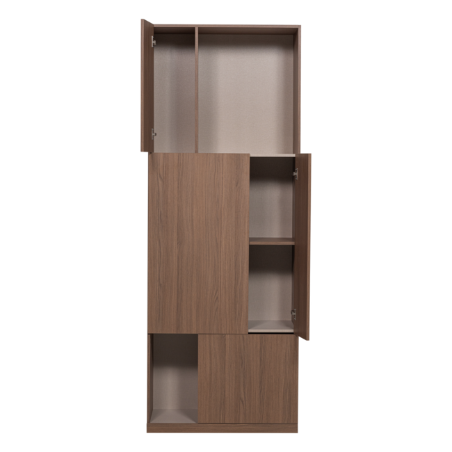 Woood Build Opbergkast 80 Cm Eiken Decor Bruin [FSC]