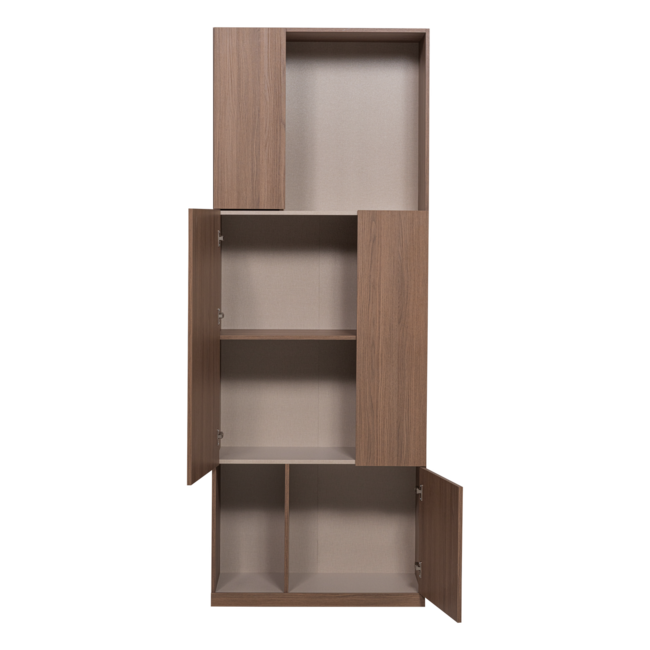 Woood Build Opbergkast 80 Cm Eiken Decor Bruin [FSC]