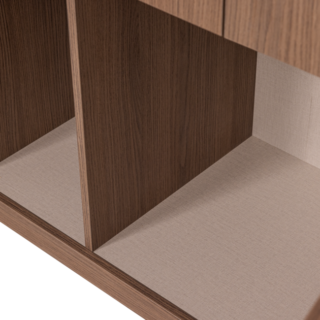 Woood Build Opbergkast 80 Cm Eiken Decor Bruin [FSC]