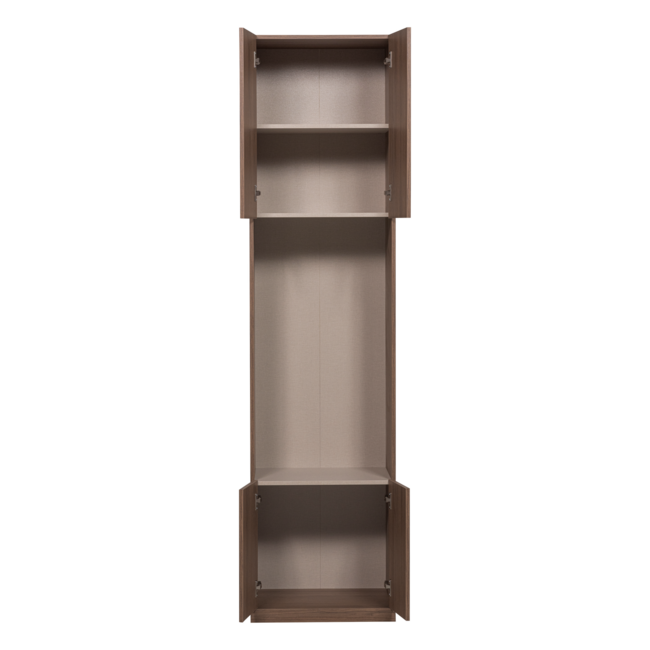 Woood Build Smalle Half Open Kast 54 Cm Eiken Decor Bruin [FSC]