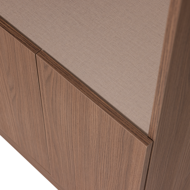 Woood Build Smalle Half Open Kast 54 Cm Eiken Decor Bruin [FSC]