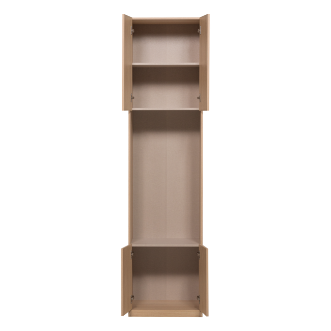 Woood Build Smalle Half Open Kast 54 Cm Eiken Decor Naturel [FSC]